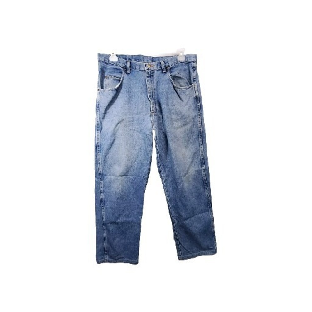 Wrangler Rugged Wear Mens Jeans Size 36x34 Blue
